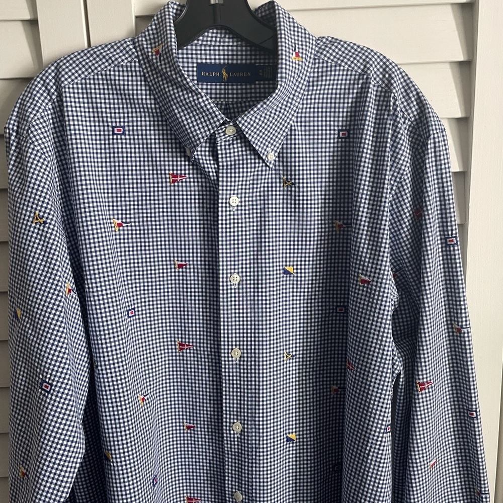 Polo Ralph Lauren check Nautical theme shirt